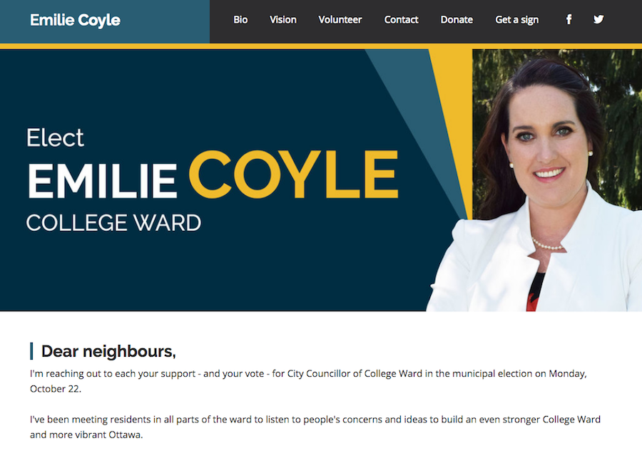 Elect Emilie Coyle for College Ward